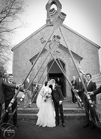 The Guard of Honour at Wells Church, Clonmoney, Co Clare